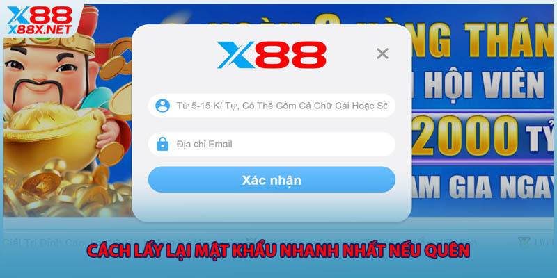 Cách lấy lại mật khẩu nhanh nhất nếu quên